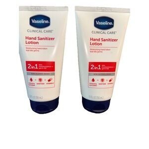 Set Of 2 Vaseline Clinical Care Hand Sanitizer Lotion 5.1 fl oz (150 ml)